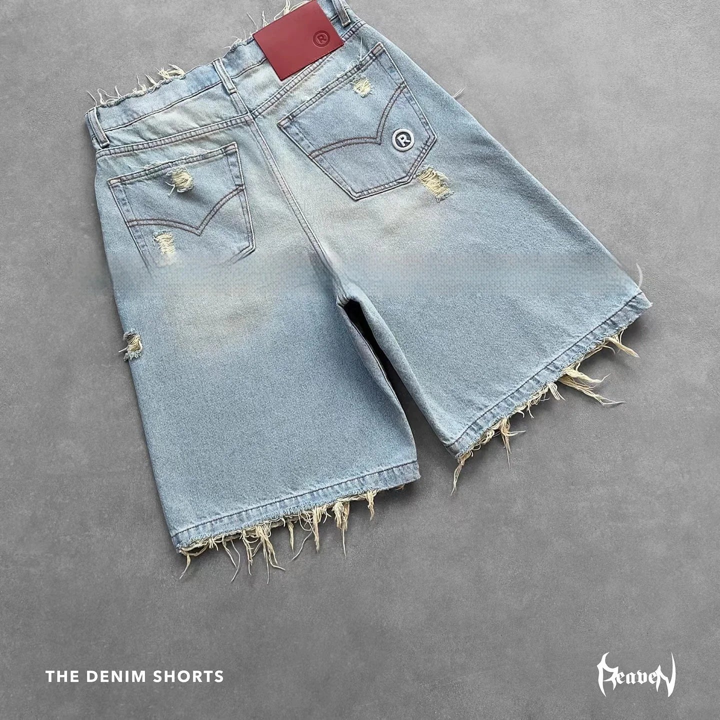 NEOSTREETWEAR RIPPED DENIM SHORTS