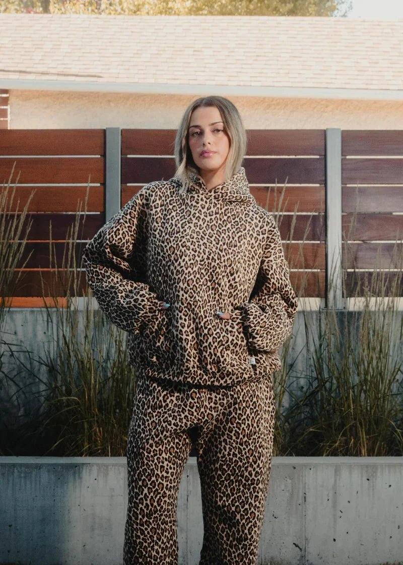 NEOSTREETWEAR LEOPARD HOODIE