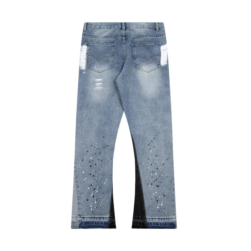 NEO STREETWEAR FLARE JEANS