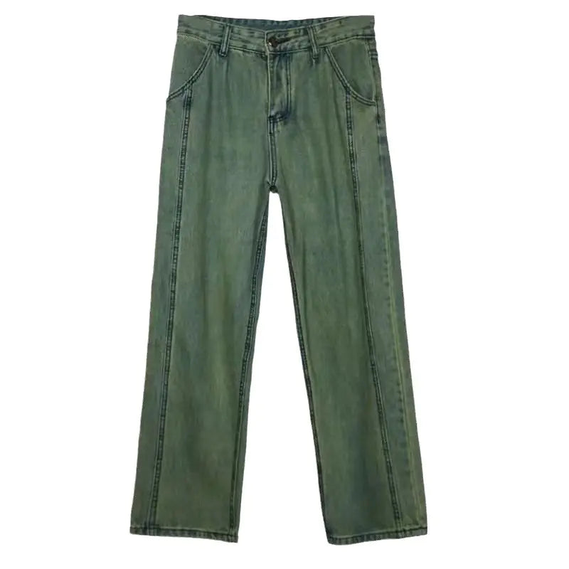 Men's Hip-Hop Overall Jeans
