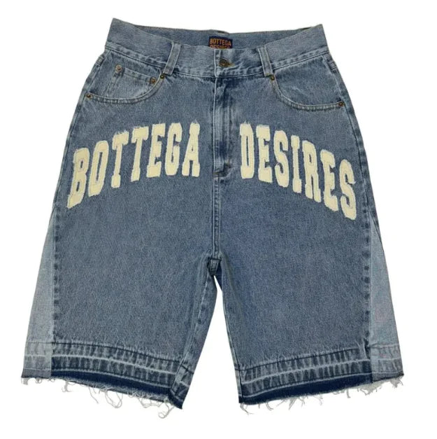 NEO STREETWEAR BOTTEGA DENIM SHORTS