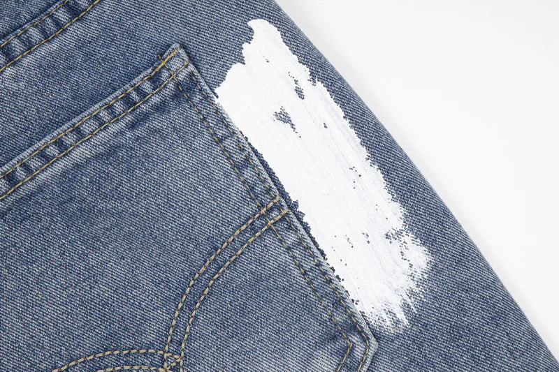 NEO STREETWEAR FLARE JEANS